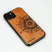 Заредете изображение във визуализатора на галерията – Wooden case for iPhone 13 Bewood Traveler Merbau
