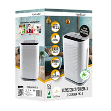 Заредете изображение във визуализатора на галерията – Air purifier with ionizer and pm2.5 sensor v08 - TopMag
