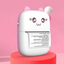 Заредете изображение във визуализатора на галерията – Thermal printer mini cat HURC9 - pink
