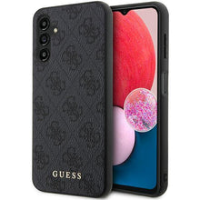 Заредете изображение във визуализатора на галерията – Guess GUHCSA14G4GFGR A14 grey/grey hard case 4G Metal Gold Logo
