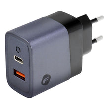 Заредете изображение във визуализатора на галерията – Forcell F-Energy Travel Charger with USB C and USB A sockets - 4A 45W with PD and Quick Charge 4.0 function

