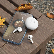 Заредете изображение във визуализатора на галерията – Hoco wireless headset stereo tws ew24 assist true white - TopMag
