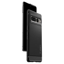 Заредете изображение във визуализатора на галерията – Spigen RUGGED ARMOR GOOGLE PIXEL 7 PRO MATTE BLACK
