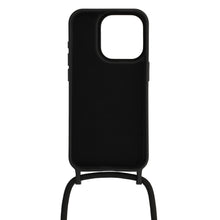 Заредете изображение във визуализатора на галерията – Strap Silicone Case for Iphone 13 Pro Max design 1 black
