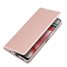 Заредете изображение във визуализатора на галерията – Dux Ducis Skin Pro Case for Xiaomi Redmi Note 12 Flip Card Wallet Stand Pink
