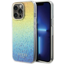 Заредете изображение във визуализатора на галерията – Original Case GUESS IML Faceted Mirror Disco Iridescent hardcase GUHCP15XHDECMI for Iphone 15 Pro Max multicolor
