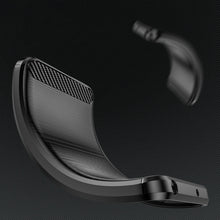 Заредете изображение във визуализатора на галерията – Carbon Case case for Infinix Hot 20 Play flexible silicone carbon cover black
