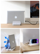 Заредете изображение във визуализатора на галерията – Joyroom laptop stand holder white (JR-ZS374)
