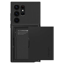 Заредете изображение във визуализатора на галерията – SPIGEN Slim Armor CS case for SAMSUNG S23 ULTRA black
