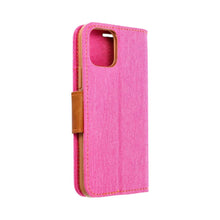 Заредете изображение във визуализатора на галерията – CANVAS Book case for IPHONE 15 Plus pink
