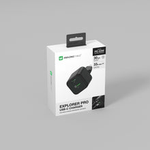 Заредете изображение във визуализатора на галерията – Amazing Thing Wall charger Explorer Pro EUEP33W - USB + Type C - PD 33W 3A black
