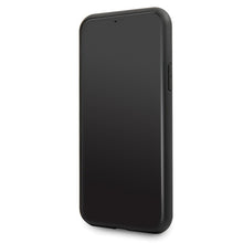 Заредете изображение във визуализатора на галерията – Original Pouch KARL LAGERFELD - Iconic Karl Embossed &amp; Glitter Case KLHCN61GLBK - Iphone 11 Black
