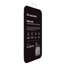 Заредете изображение във визуализатора на галерията – Wozinsky Color Case silicone flexible durable case iPhone 12 Pro black
