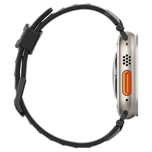 Заредете изображение във визуализатора на галерията – Spigen Rugged Band for Apple Watch 4/5/6/7/8/9/SE/Ultra 1/2 (42/44/45/49mm) - matte black
