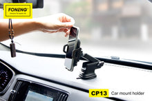 Заредете изображение във визуализатора на галерията – Foneng Car holder CP13 to windshield black
