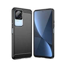 Заредете изображение във визуализатора на галерията – Carbon Case for Xiaomi Poco F4 5G flexible silicone carbon cover black
