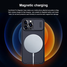 Заредете изображение във визуализатора на галерията – Nillkin CamShield Pro Magnetic Case for Iphone 13 Pro black
