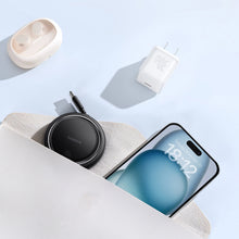 Заредете изображение във визуализатора на галерията – Baseus Free2Draw Mini USB-C - USB-C 100W 1m retractable cable - black
