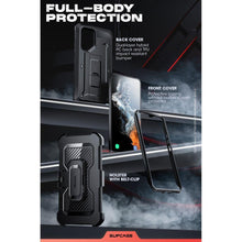 Заредете изображение във визуализатора на галерията – Supcase UNICORN BEETLE PRO GALAXY S23 ULTRA BLACK
