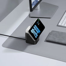 Заредете изображение във визуализатора на галерията – Baseus BS-W531 MagSafe / Qi USB-C 20W wireless charger - black
