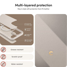 Заредете изображение във визуализатора на галерията – SPIGEN Cyrill Classic Charm MAG case compatbile with MagSafe for IPHONE 15 PRO MAX cream
