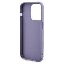Заредете изображение във визуализатора на галерията – Guess Sequin Script Metal case for iPhone 13 Pro / 13 - purple

