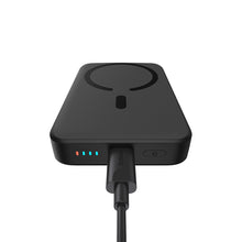 Заредете изображение във визуализатора на галерията – Baseus Magnetic Mini Power Bank with MagSafe 15W / PD QC 20W 10000mAh Black (Overseas Edition) + Xiaobai Series Cable USB-C - USB-C 60W 3A 0.5m Black

