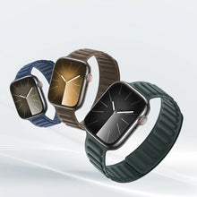Заредете изображение във визуализатора на галерията – Magnetic Dux Ducis Strap BL for Apple Watch 38 / 40 / 41 mm - green
