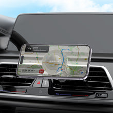 Заредете изображение във визуализатора на галерията – Borofone Car holder BH90 Ring magnetic to air vent black

