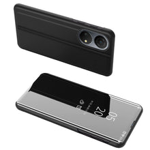 Заредете изображение във визуализатора на галерията – Clear View Case case for Honor X7 / Honor Play 30 Plus flip cover black
