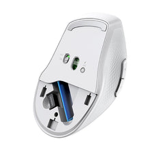 Заредете изображение във визуализатора на галерията – Ugreen MU101 ergonomic wireless mouse Bluetooth / 2.4 GHz - white
