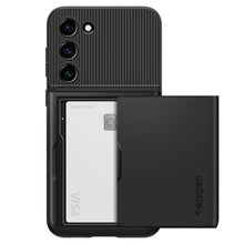 Заредете изображение във визуализатора на галерията – SPIGEN Slim Armor CS case for SAMSUNG S23 PLUS black
