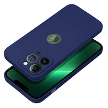 Заредете изображение във визуализатора на галерията – Forcell soft гръб за  iphone 14 pro ( 6.1 ) тъмносин - TopMag
