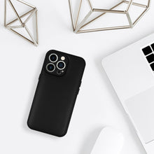 Заредете изображение във визуализатора на галерията – Leather 3D Case for Iphone 13 Pro Max design 1 black

