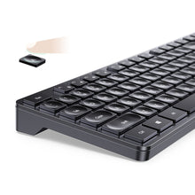Заредете изображение във визуализатора на галерията – Ugreen KU004 2.4GHz wireless keyboard - black
