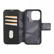 Заредете изображение във визуализатора на галерията – Decoded Detachable Wallet – MagSafe compatible protective leather case for iPhone 15 Plus (black)
