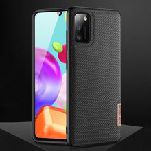 Заредете изображение във визуализатора на галерията – Dux Ducis Fino case covered with nylon material for Samsung Galaxy A41 gray

