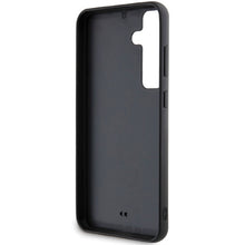 Заредете изображение във визуализатора на галерията – Original Pouch KARL LAGERFELD  hardcase 3D Rubber Ikonik KLHCS24M3DRKINK for Samsung Galaxy S24 Plus black

