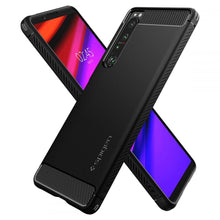 Заредете изображение във визуализатора на галерията – Spigen rugged armor case for sony xperia 1 iv matte black - TopMag
