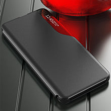 Заредете изображение във визуализатора на галерията – Eco Leather View Case Samsung S24+ Black
