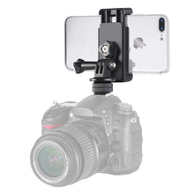 Заредете изображение във визуализатора на галерията – Tripod phone tripod for photos with ball head - black
