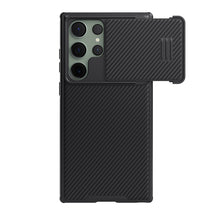Заредете изображение във визуализатора на галерията – Nillkin CamShield S Magnetic Case for Samsung Galaxy S23 Ultra Cover with MagSafe with Camera Cover Black
