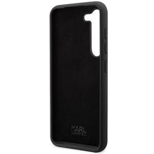 Заредете изображение във визуализатора на галерията – Karl Lagerfeld KLHCS23SSNCHBCK S23 S911 hardcase black/black Silicone Choupette
