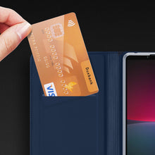 Заредете изображение във визуализатора на галерията – Dux Ducis Skin Pro Case for Sony Xperia 10 V Flip Card Wallet Stand Black
