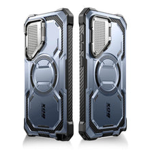 Заредете изображение във визуализатора на галерията – IBLSN Armorbox Mag Supcase case with MagSafe for Samsung Galaxy S24 Ultra - blue
