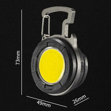 Заредете изображение във визуализатора на галерията – Mini flashlight LED keychain YT877 Type C
