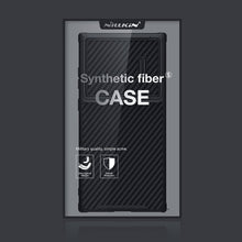 Заредете изображение във визуализатора на галерията – Nillkin Synthetic Fiber S Case for Samsung Galaxy S23 Ultra cover camera cover black
