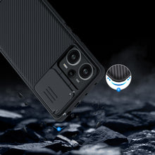 Заредете изображение във визуализатора на галерията – Xiaomi Redmi Note 12 Turbo / Xiaomi Poco F5 Armor Case with Camera Cover Nillkin CamShield Pro Case - Black

