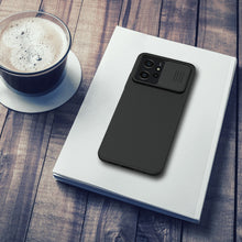 Заредете изображение във визуализатора на галерията – Xiaomi Redmi Note 12 armored case with camera cover Nillkin CamShield Case - black
