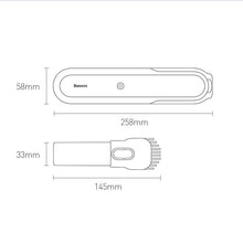 Заредете изображение във визуализатора на галерията – Baseus A1 mini wireless car vacuum cleaner 4000Pa, 30W black (VCAQ010001)
